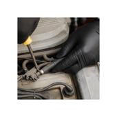 Manusi nitril negre nepudrate cu textura aderenta pe degete marimea S 100 buc Cod: BK79977
