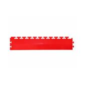 Margine pardoseala modulara PVC pentru garaj rosu 500 x 100 x 6 mm Cod: MPM04