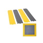 Margine pardoseala modulara PVC pentru garaj rosu 500 x 100 x 6 mm Cod: MPM04