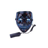 Masca ornament cu fir neon Lumina rosie si albastra Cod: HH-MSK1