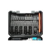 Masina de insurubat cu impact 1/2 inch 400Nm brushless 21V 2 acumulatori 3Ah trusa 31 piese Breckner Germany Cod: DISUT09