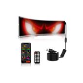 Modul panou flexibil publicitar,display RGB ,control aplicatie, USB 5V 16x32cm Cod: FS-1803