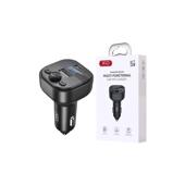Modulator MP3 Smart cu functie handsfree auto Bluetooth si incarcator auto 15W cablu Type-C Cod: XO-BCC18-C