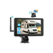 Monitor auto digital wireless 7 inch cu camera marsarier solara BSD ecran tactil camera magnetica DC12V-36V Cod: A3998