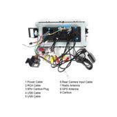 Navigatie Android 7 inch 4GB+64GB CarPlay Android Auto GPS WiFi FM RDS compatibila Ford Cod: A3855