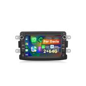 Navigatie Android ecran 7 inch 2GB+64GB CarPlay Android Auto GPS WIFI FM RDS compatibila Dacia Cod: A4254