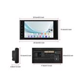 Navigatie Android ecran 7 inch 2GB+64GB CarPlay Android Auto GPS WIFI FM RDS compatibila Toyota  Cod: A4123
