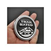 Ornament TRAIL 4X4  metalic diametru 6cm  Cod: JST-06