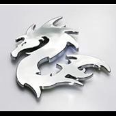 Ornament cromat DRAGON  06973DRG