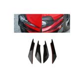 Ornament  pentru bara aripioare culoare Negru  EVO Cod: ART-EVO1