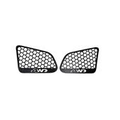 Ornament protectie geam auto metalic lateral spate compatibil Dacia Duster II 2018-2024  inox Cod: SS-D2