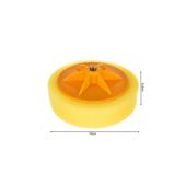 Pad abraziv din burete pentru polishare,cu suport si adaptor  diametru 125 mm Cod: PGP03