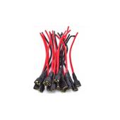 Papuci electrici mama cu fir 4.8mm rosu / negru Cod: TLA172-4.8