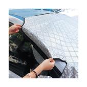 Parasolar exterior auto iarna vara cu protectie oglinzi laterale reflectorizante 145 x 113 cm Cod: CST-9M145113