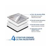 Parasolar exterior auto iarna vara cu protectie oglinzi laterale reflectorizante 145 x 113 cm Cod: CST-9M145113