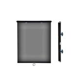 Parasolar retractabil folie geam neagra cu ventuze, Super Dark Black 63x130cm Cod: KNG-94997