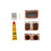 Petice vulcanizare camere bicicleta motocicleta roaba si tuk-tuk cu adeziv 8 ml 5 bucati Cod: DISUZ95