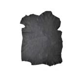 Piele naturala bovina pentru tapiterie neagra grosime 1.8 mm finisaj mat bucata intreaga aproximativ 2.26 m²