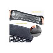 Plasa elastica / organizator portbagaj tip buznar cu scai si banda dublu adeziva XL 25x70cm Cod: EM-70