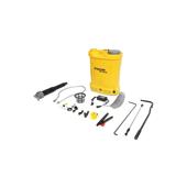 Pompa de stropit vermorel 2 in 1 manuala si electrica rezervor 18L baterie 12V 8Ah debit 3.1 l/min  Cod: BK92935