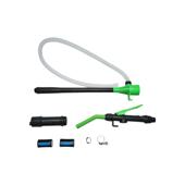 Pompa electrica transfer combustibil si lichide 9 L/min cu furtun 90 cm Cod: BK88880