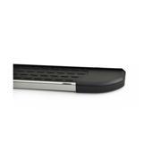 Praguri laterale auto negre aluminiu Renault Trafic II Scurt 2001-2023  Cod: V1-223cm+UR12+PRG1129 BRK01