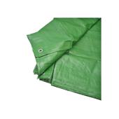 Prelata impermeabila verde cu ochiuri de prindere 5 x 8 m 100 g/m² Cod: BK89404