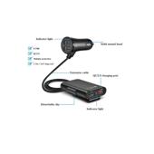 Prelungitor incarcator auto cu USB Quick Charge 3.0 Cod: FS-6156