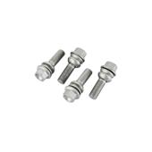 Prezoane pentru jante, M15x1,25 mm, cu con rotund, disponibile în diferite dimensiuni, cap cheie 17