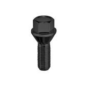 Prezon janta auto M14x1.25 60mm negru cheie HEX17 Cod: B186B