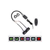 Proiectoare LED Devil Eyes cu telecomanda 6 modele selectabile  2 inch Cod: HH-DVL2