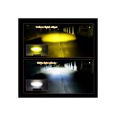 Proiector LED cu angel eyes  DRL alb  1000lm Cod: ZC-3WY-1
