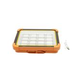 Proiector LED portabil 500W solar 3W baterie 12000mAh 6 moduri USB Power Bank IP66 Cod: BK00158