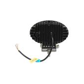 Proiector oval LED cu DRL 9-80V, 24W, alb-galben, carcasa aluminiu IP67 Breckner Germany Cod: DISPV95