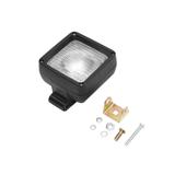 Proiector patrat 100 mm pentru bec halogen H3 12V 55W / 24V 70W fara bec Cod: BK69038E