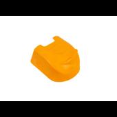 Protectie cupla remorca pentru bila de tractare portocalie cu suport stecher Cod: SDP-01