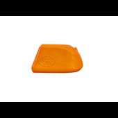 Protectie cupla remorca pentru bila de tractare portocalie cu suport stecher Cod: SDP-01