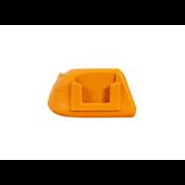 Protectie cupla remorca pentru bila de tractare portocalie cu suport stecher Cod: SDP-01