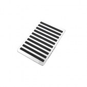 Protectie pedala universala inox cauciuc 23.5x16 cm RAZ372
