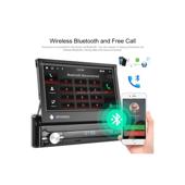 Radio 1DIN Android cu ecran retractabil 7 inch, 2+64G, Wireless Carplay Android Auto BT WiFi GPS  Cod: A3039
