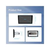 Radio FM, MP3, MP5 Player 1Din ecran 9 inch Wireless CarPlay Android Auto BT FM Cod: A3733