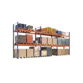 Raft metalic industrial 3 niveluri, 29.7m lungime, 99 paleti Cod: DISAY21