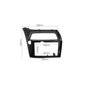 Rama Navigatie 9 cu cablaj si modul canbus compatibila Honda Civic VIII Hatchback 2006-2011 Cod: NV3250