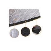 Rola insonorizant auto cu aluminiu si adeziv 10 mm 1 x 10 m Cod: 023AL