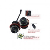 Set 2 becuri LED Marker Angel Eyes auto compatibil BMW 40W alb canbus pentru faruri xenon Cod: A.E.2020