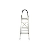 Scara aluminiu pliabila, 4 trepte antiderapante, inaltime 143cm, sarcina maxima 150Kg Crownman Cod: DISPN84
