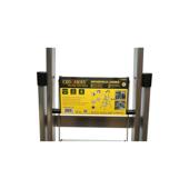 Scara aluminiu pliabila, 4 trepte antiderapante, inaltime 143cm, sarcina maxima 150Kg Crownman Cod: DISPN84