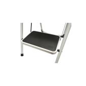 Scara metalica pliabila, 3 trepte cauciuc antiderapant, inaltime 127cm, sarcina maxima 150Kg Crownman Cod: DISPN85