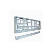 Set 2 Suporti numar inmatriculare fara scris cromat