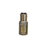Set 2 becuri 2 faze  BAZ15D  84SMD  Canbus  12V-24V nonpolar lumina alba 1000 lumen 25w  Cod: HH008
